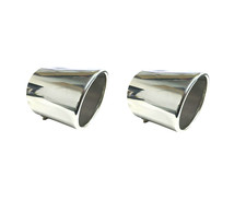 Edelstahl Auspuffblende