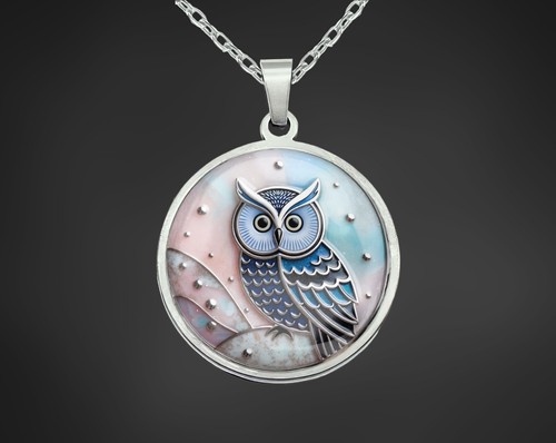 Eulen halskette kette - halskette,