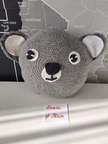 Häkelkissen koala - häkelkissen,