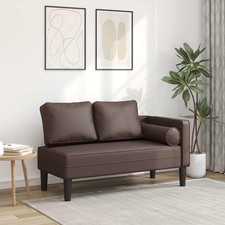 Chaiselongue mit Kissen Indoor Lounge Sofa für Wohnzimmer Büro Relaxliege Couch