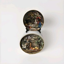 2x Wandteller Porzellan