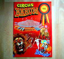 CIRCUS BARUM 1982 Programmheft Illustrierte alte Heft Top Zustand