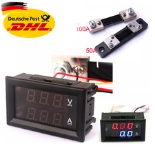 10A/50A/100A Voltmeter