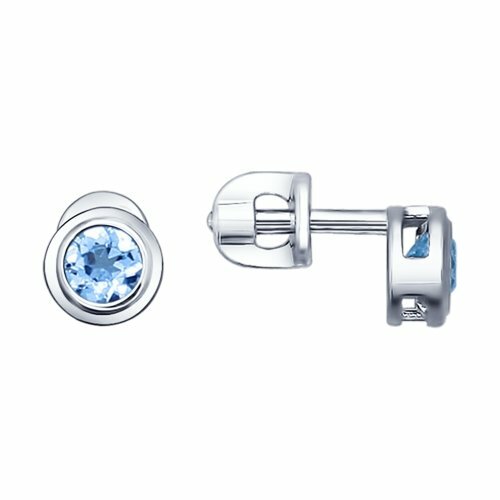 Ohrstecker 925 silber topas - ohrstecker,