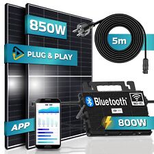 SUNNIVA® Balkonkraftwerk 850W/800W mit Astro E Wechselrichter Solaranlage PV