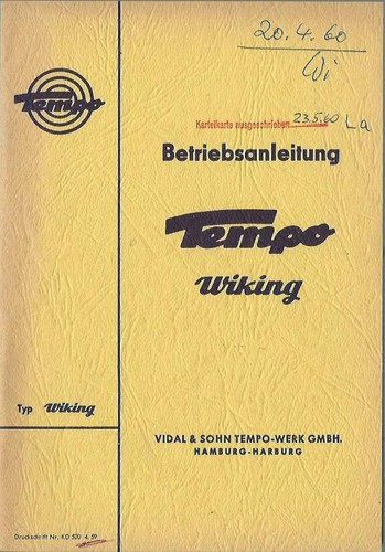 Lkw tempo wiking - lkw,