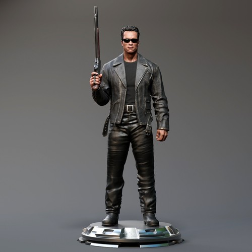 Terminator modell figur resin - terminator,