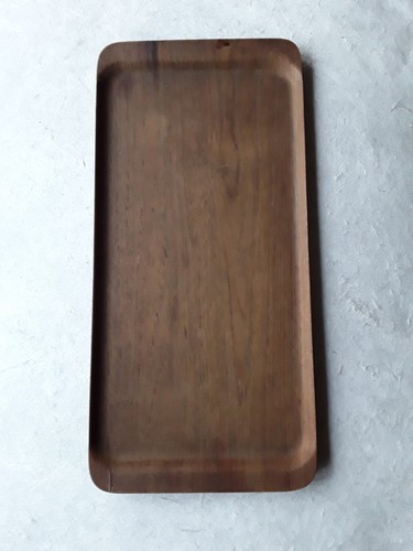 Teakholz tablett furnier - , •