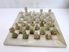 Schachbrett Onyx Marmor