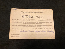 Betriebserlaubnis  Victoria