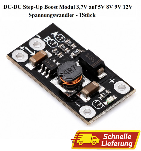 Step boost modul 3 - dc-dc,