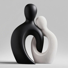 Skulpturen Dekofiguren Paar