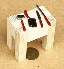 Puppenhaus unbemalt kleiner