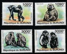 Affen Burundi Postfrisch 802