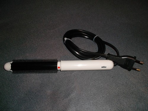 Braun lockenstab lockenbürste - braun,