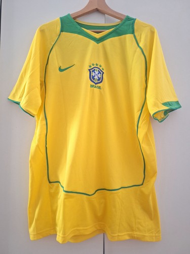 Brasilien home trikot 2004 - brasilien,