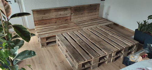 Palettenbett paloma vintage - palettenbett,
