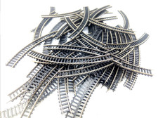 48 gebogene 1/1 Schienen