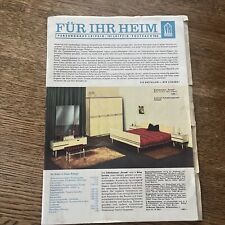 alt Versandkatalog Versandhaus Leipzig 701 Möbel Wohnen Stoffe ￼1967 ￼