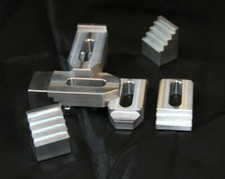 4 Spannpratzen Alu M6 Mini