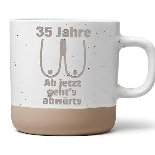 Hängebusen tasse jahre ab - tasse, 35