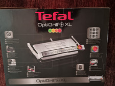 Tefal Optigrill+ XL GC722D Kontaktgrill, 2000W - Edelstahl/Schwarz fast Neu