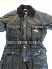 Blauer Schneemobilanzug für Herren Größe Brustumfang 46/48 Zoll idealer Winter Arbeitsanzug # 324 🥶