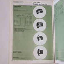 ungebrauchtAusbohrkopf HSS HM Aufschraub Bohrstange Ausdrehstahl Meißel Hufnagel