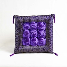 Indische Sitzpuff Sitzkissen Bodenkissen Yogakissen Orientalisches Kissen Indien