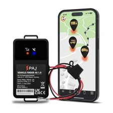 PAJ GPS Tracker Vehicle Finder 4G 1.0 - Direktanschluss an 9-75V Fahrzeugbatteri
