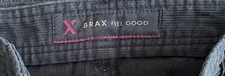 Brax Cordhose , schwarz, Gr. 32/32(passt zu Gr. 38), gerade Bein, Länge 90 cm 