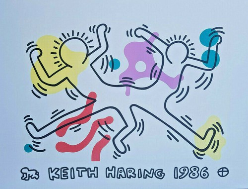 Keith haring french dancers - "french, dancers"