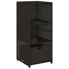 Gartenschrank Schwarz