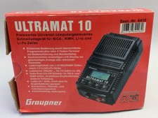 Ladegerät GRAUPNER ULTRAMAT 10 LADER 12/220V RC Car Heli Hubschrauber Flugzeug