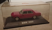 Schuco Modell 1:43 BMW 2500 Modellauto in Box Rot Dachbodenfund Box defekt