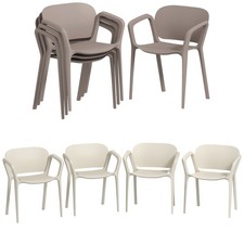 Gartenstuhl 4er Set wetterfest