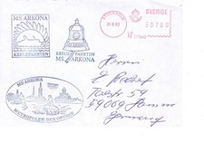 Schiffspost DDR MS Arkona