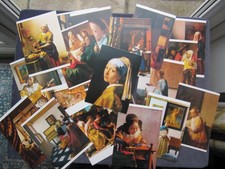 20 POSTKARTEN KUNSTWERKE VON