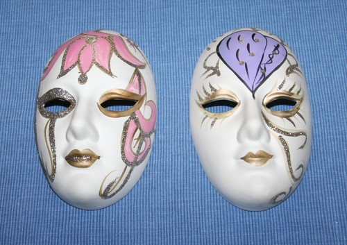Wanddekoration masken aus - wanddekoration:,