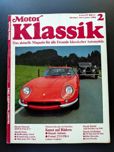Motor klassik 1984 bugatti - motor,
