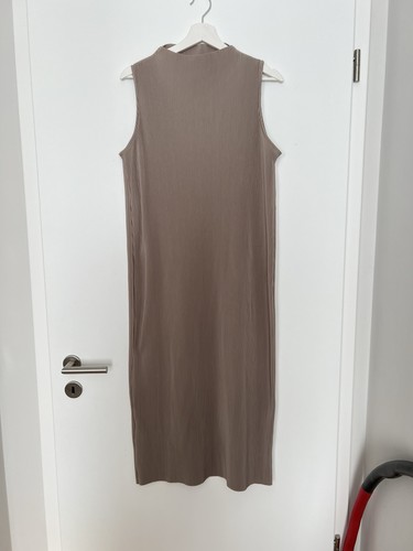 Kleid maxikleid lang beige - kleid,
