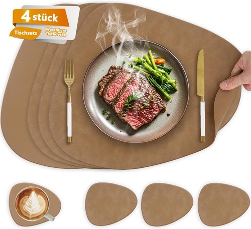 Imitat tischset 4er set - -imitat,