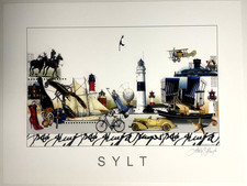 Lesley Hunt, "Sylt" , fine art print, signiert, 30 x40 cm 