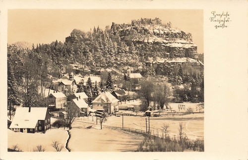 Oybin berg - berg, winter