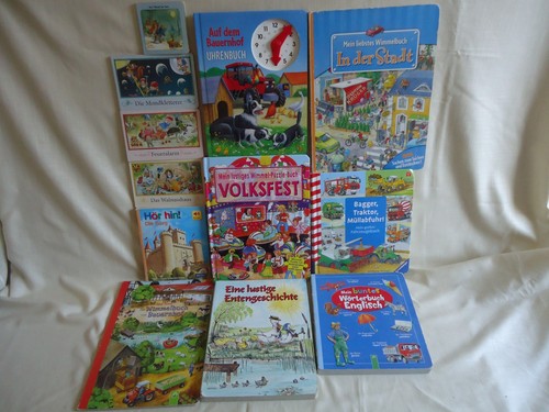 12x pappbücher bilderbücher - 12x,