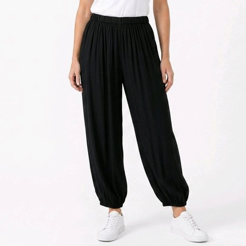 Elegante seiden satinhose mit - satinhose,