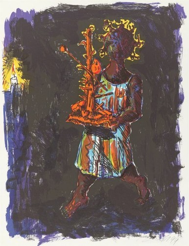 Jörg immendorff elbquelle - jörg, "elbquelle"