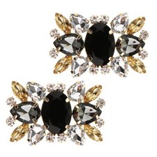 2er Set Strass Schuhclips Braut Hochzeit Party Schuh Clip Schnalle Schmuck