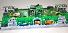  Blech Spielzeug Busse Rundkurs Tankstelle - Tunnel - mit funktion