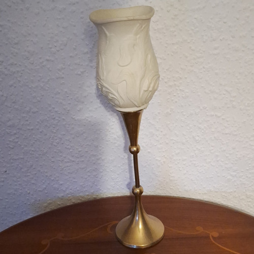 Kerzenhalter glas metall - kerzenhalter, glas/metall